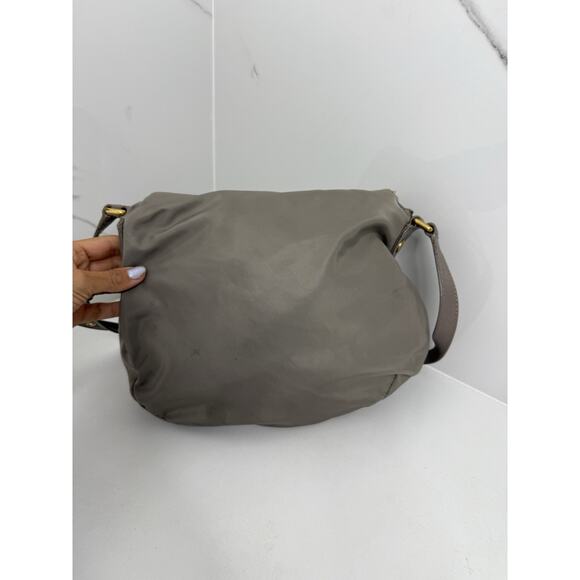 Marc Jacobs Preppy Natasha Nylon Crossbody Bag Beige Taupe Travel Lightweight - Picture 8 of 16